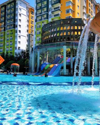 HomeStay at Melaka # Free WiFi # Water ThemePark Tickets