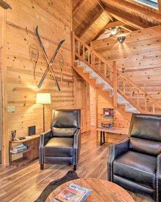 Relax and Play in the Pines Cabin with Deck!