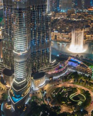 WORLD CLASS 3BR with full BURJ KHALIFA and FOUNTAIN VIEW