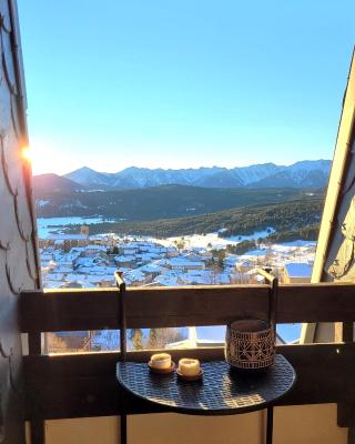 Studio avec très belle vue sur les Angles et proche des pistes