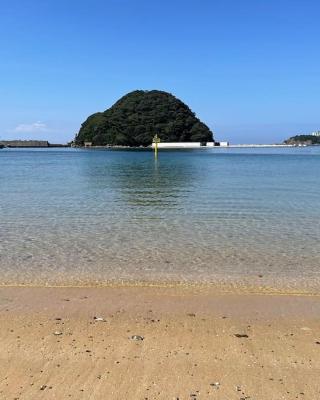 ビーチ徒歩１分のプライベート空間、民宿やまぐち