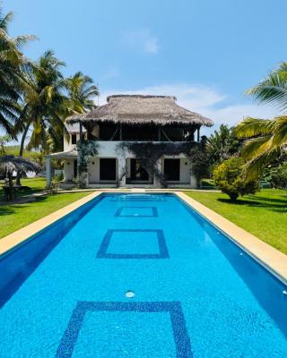 Casa Maya private villa on the beach