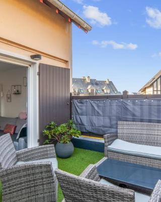 Charming duplex with big terrace- Cabourg - Welkeys