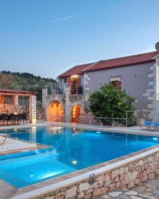 Cretan Lux Villa Heated Pool