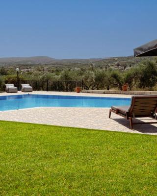 Villas Lefkothea with Large Pool, Playground Area, & Magnificent Views!