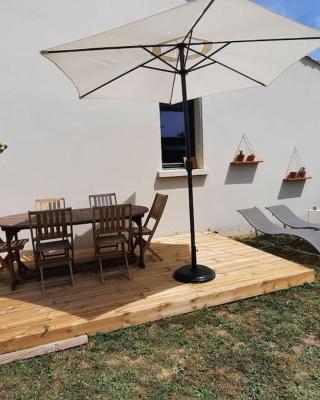 Maison lumineuse avec jardin