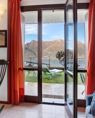 Ampia vista sul lago di Como