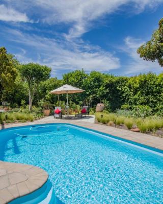 Garden- Pool flat with Solar Electricity