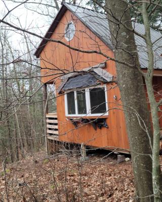 Vana Kuti-cabin in the woods