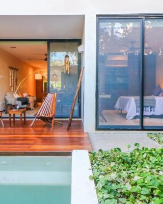 Departamento 2 recamaras con alberca privada a 10 minutos de la playa