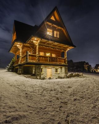 Domek Na Przełęczy wood house & mountain view