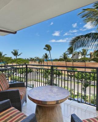 Ko Olina Beach Villas O410 - 2BR Luxury Condo with Partial Ocean View