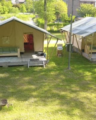 Safaritent op Camping la Douane