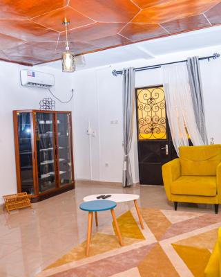 Appartement meublé 2 chambres avec salle de bain - 1 salon - 1e cuisine - La Concorde - Quartier Nkomkana