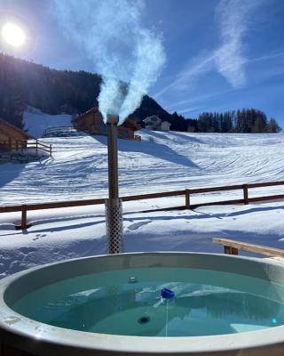 Ski in out Swiss Alps Chalet Charelle by Jolidi