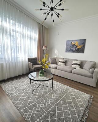 Center of city in Beşiktaş 2 plus 1 with 2 Bathroom and 3 Air Conditioner