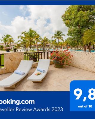 Luxe 1 BR Cap Cana, DR - Steps Away From Pool, King Bed, Caribbean Paradise!