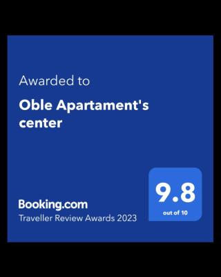 Oble Apartament's center