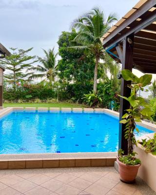 Melaka Beachfront Villa with Pool