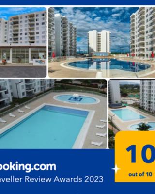 Apartamento vacacional en Girardot Cundinamarca - AQUALINA ORANGE piso 3 vista a la piscina