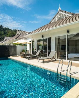 Deluxe pool villa at Kamala Garden View with maid