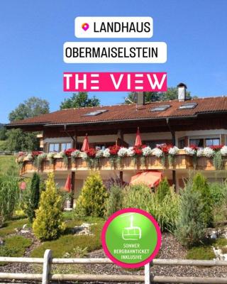 Landhaus Obermaiselstein "THE VIEW"