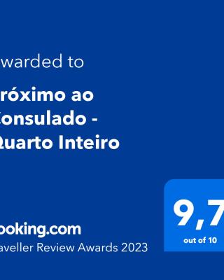 Próximo ao Consulado - Quarto Inteiro