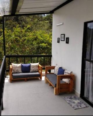 Hospedajes el Jardin cabaña