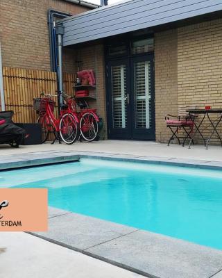 Paradise Amsterdam bungalow of 80 m2 with private pool - All inclusive, breakfast, parking, use of bikes, tourist tax and much more
