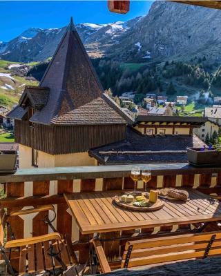 Heimelige Ferienwohnung mit Sicht in die Bergwelt