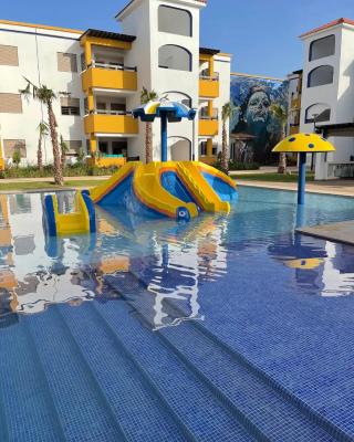 Apartement haut standing avec piscine à la Marina Saidia