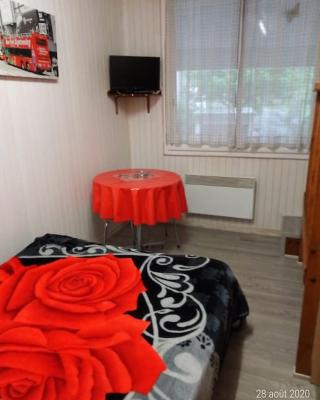 Studio pour deux personnes au centre et calme