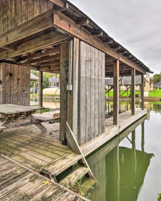 Quiet Lake Conroe Townhome with Water-View Deck