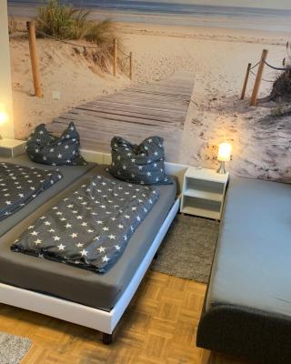 Mainpark Apartment 4 Schlafzimmer bis zu 10 Personen direkt über AschaffApartment bei Aschaffenburg