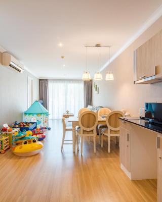 Hua Hin My Resort 3BR Family Condo Free Water Park Walk to Beach & Cicada Night Market หัวหิน ห้องแฟมมิลี่ 3 ห้องนอน ฟรีสวนน้ำ ใกล้ทะเลและตลาดซิเคด้า