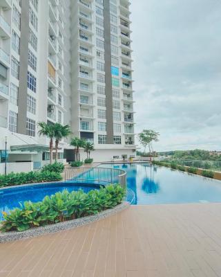 Kulai d putra suites beside ioiMall near JPO and Airport