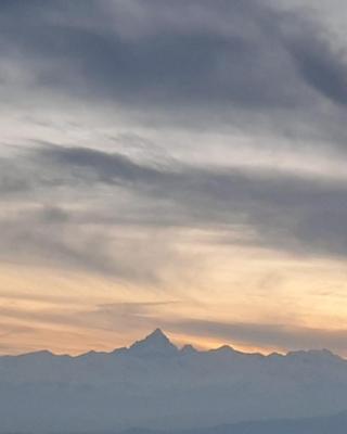 Appartamento in villa con vista Monviso