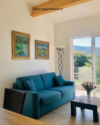 Appartement à 2mn de la plage du Ruppione