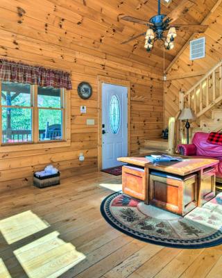 Bryson City Cabin Rental with Mountain View, Hot Tub