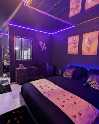 Suite Romantique Jacuzzi & Sauna privé Full options TV