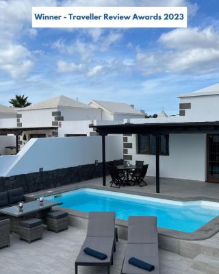 Stunning Villa Arabella - Heated Pool - BBQ - Amazing Terrace - Playa Blanca