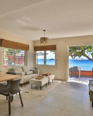 Hamaka condo a beachfront retreat on Simpson Bay Beach