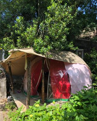 Vintage Dome Igloo tent, Lange Haven Schiedam