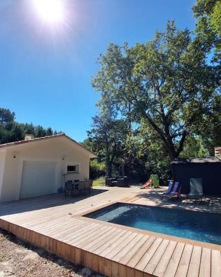 Maison au calme avec piscine