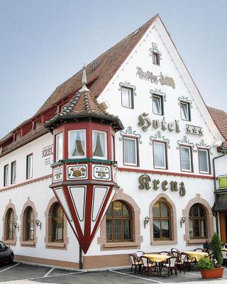 Hotel Kreuz Gästehaus und Lauchertbar mit Terrasse