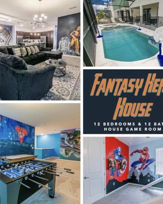 The Fantasy Hero Mansion w pool near Disney