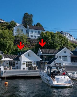 Luxurious Boathouse with Private Dock in the Best Location in Arendal