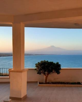 Casa Framaibla - la veranda sull'Etna