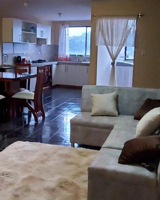 Departamento en Cuenca, 2 habitaciones y parqueo gratis