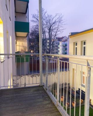 Balkon, Waschmaschine, TV, Einzelbetten, nahe Völkerschlachtsdenkmal